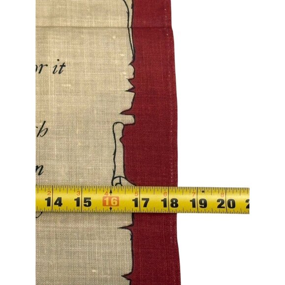 “As Others See Us” Linen tea towel By Linanne Made in U.K. 28 x 18 Diversity - Picture 8 of 14